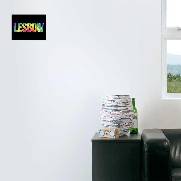Lesbow Rainbow Word Gay Pride Month 2 t-shirt Shirt Tee Gift by creative